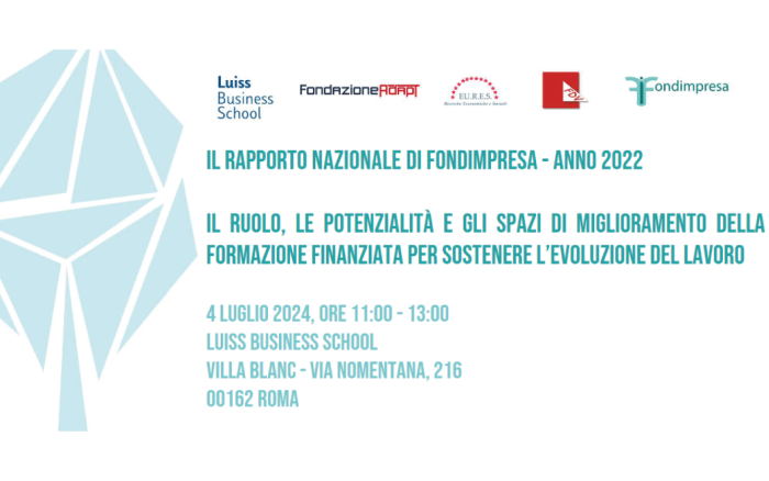 Il ruolo, le potenzialità e gli spazi di miglioramento della formazione finanziata per sostenere l'evoluzione del lavoro