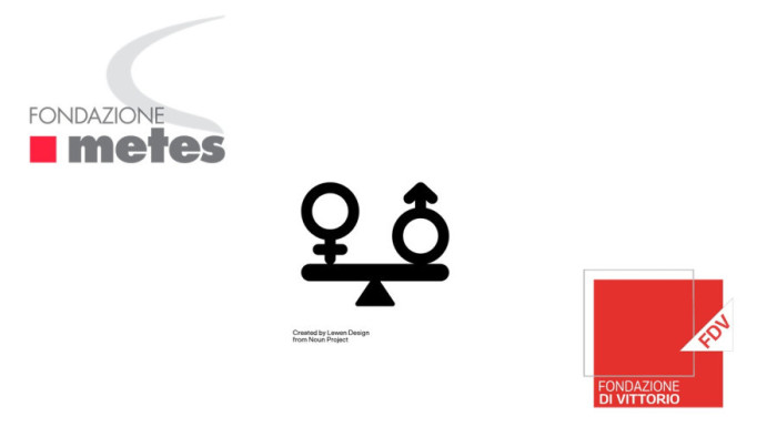 gender equality con loghi