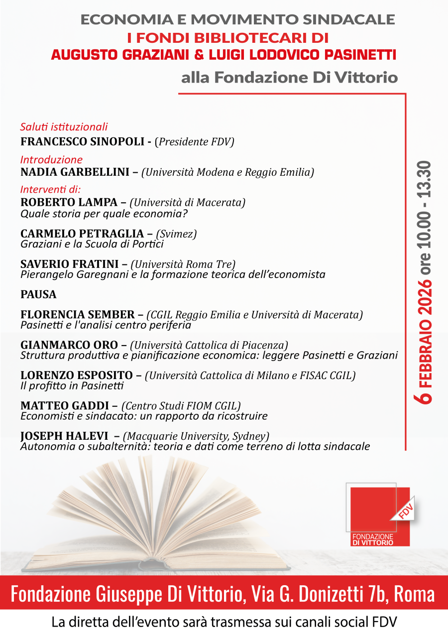 Locandina evento 6 febbraio 2026