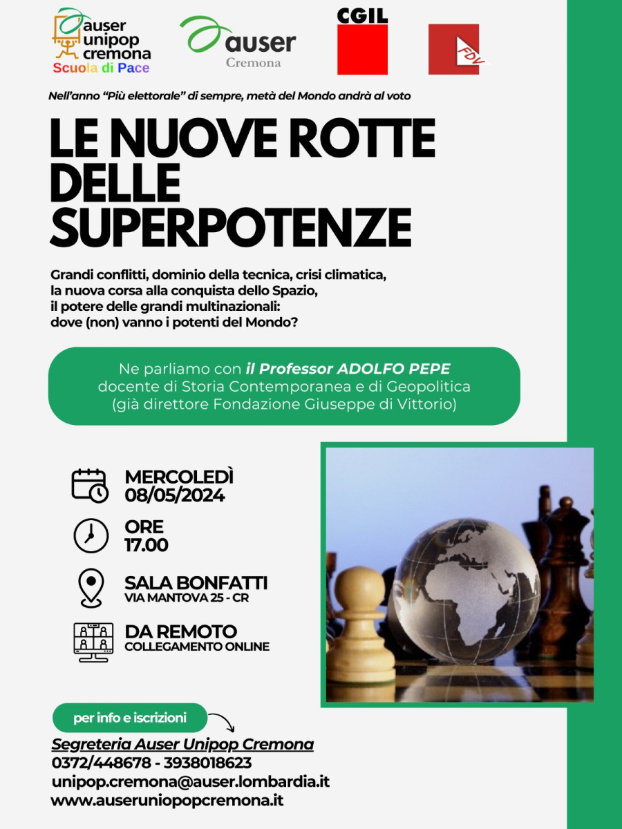 Le nuove rotte delle superpotenze