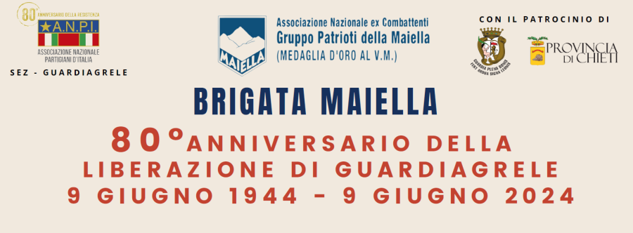 CELEBRAZIONI PER 80° ANNIVERSARIO DELLA LIBERAZIONE DI GUARDIAGRELE