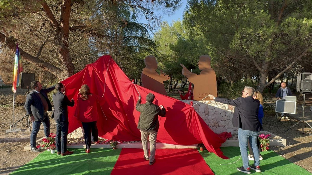 Orta Nova Masseria Cirillo, l'installazione dedicata a Di Vittorio