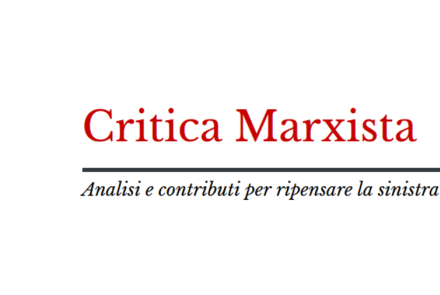 Daniele Di Nunzio su Critica Marxista