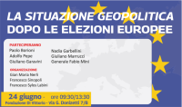 LA SITUAZIONE GEOPOLITICA DOPO LE ELEZIONI EUROPEE